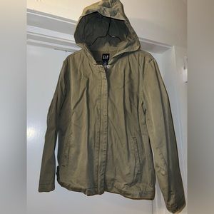 GAP Bomber style jacket with hood